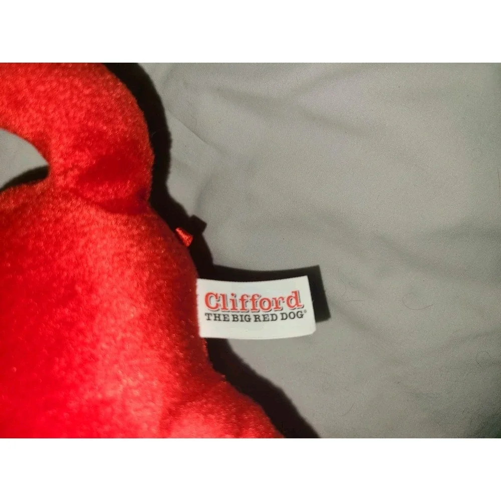 Clifford The Big Red Dog Plush Scholastic 11‎ Inches Seated Clifford The Big Red